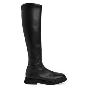 Whistles Quin Knee High Boots - 40/US 9.5 - Black